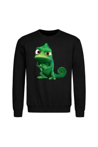 Світшот чоловічий чорний Rapunzel disney pascal m607