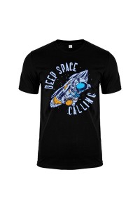 Футболка чорна Deep Space m181