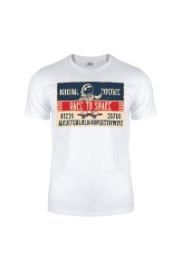 Футболка біла Racetospace2 m195