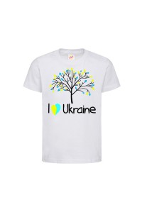 Футболка біла Дерево c158